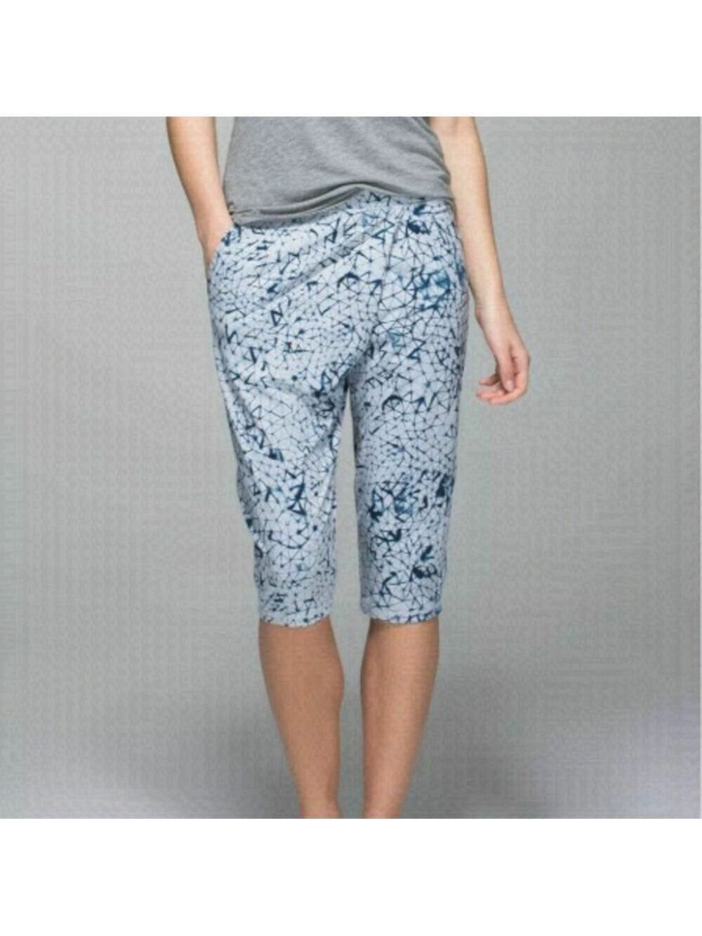 Lululemon | Retreat Yogi Crop Star Crushed Silver Fox Deep Navy
